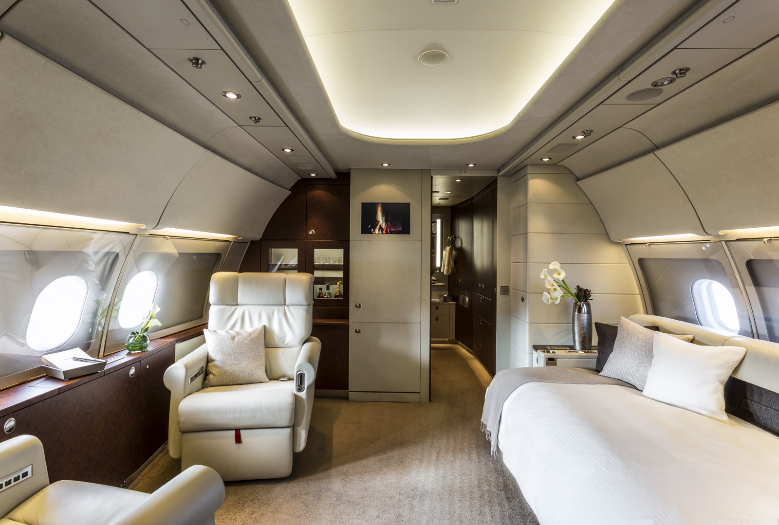 jet privato Airbus 318 Elite
